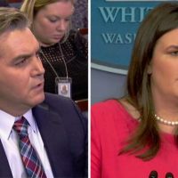 ACOSTA Gets His First Question After Being Let Back In, Here’s How Sarah Sanders Responded..